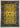 A traditional oriental rug with a vibrant yellow center field, surrounded by an ornate navy blue border and intricate multicolored floral motifs.